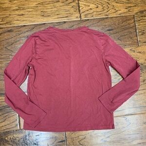 Everlane cotton long sleeve pocket tee